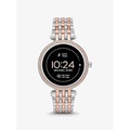 Michael Kors Gen 5E Darci Pave Two-Tone Smartwatch