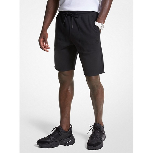 마이클코어스 Michael Kors Mens Logo Cotton Blend Reversible Shorts