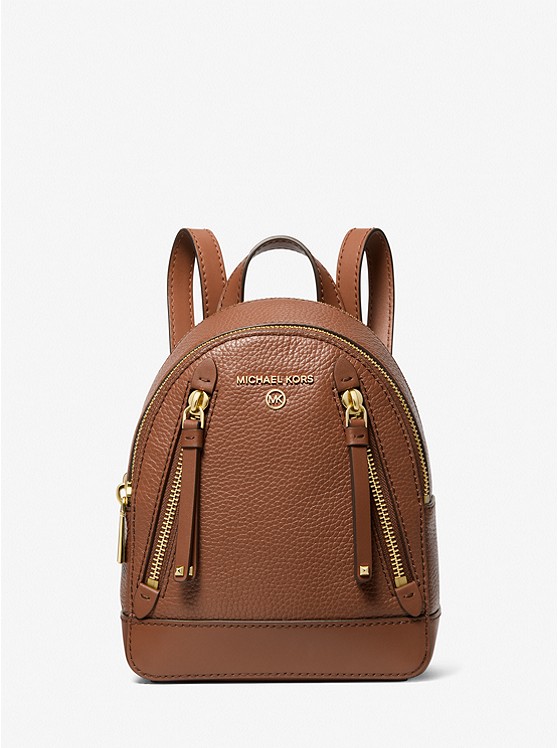 MICHAEL Michael Kors Brooklyn Extra-Small Pebbled Leather Backpack