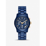 Michael Kors Runway Navy-Tone Watch