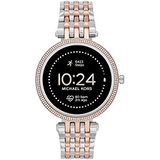 Michael Kors Womens Gen 5E 43mm Stainless Steel Touchscreen Smartwatch with Fitness Tracker, Heart Rate, Contactless Payments, and Smartphone Notifications.