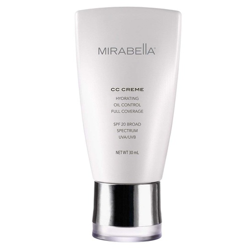  Mirabella CC Creme Hydrating, Oil Control, Full Coverage with SPF 20 - Fair (Fitz I), 30ml
