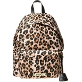 Moschino Leopard Print Backpack_FANTASY PRINT BEIGE