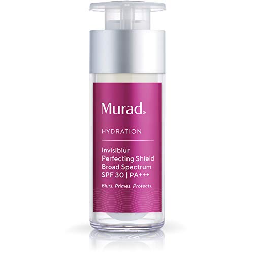  Murad Hydration Invisiblur Perfecting Shield Broad Spectrum SPF 30-3-In-1 Skin Primer for Face - Blurs, Primes and Protects - Skin Care Beauty Product for Longer Lasting Makeup