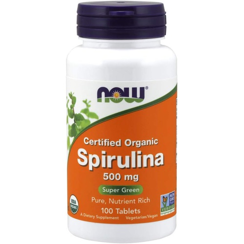  Now Foods Organic Spirulina Tablets, 500
