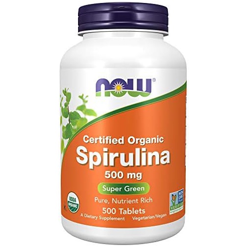  Now Foods Organic Spirulina Tablets, 100