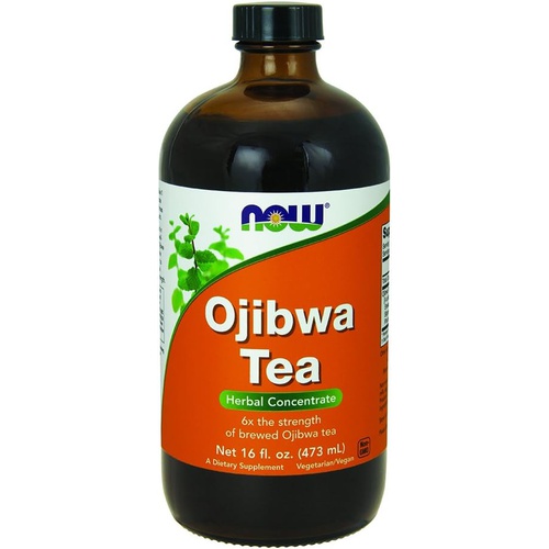  NOW Supplements, Ojibwa Tea Concentrate, 6x the strength of brewed Ojibwa Tea, Herbal Concentrate, 16-Ounce
