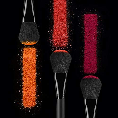  N/W SYEHJNR 11Pcs Makeup Brushes,Premium Synthetic Kabuki Makeup Brush Set Cosmetics Brushes Foundation Concealers Blush Powder Blending Face Eye Makeup Brushes Kit for Women/Girls (Bl