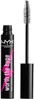 NYX PROFESSIONAL MAKEUP Worth The Hype Volumizing and Lengthening Mascara, Black