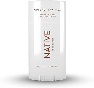 Native Deodorant - Natural Deodorant for Women and Men - Vegan, Gluten Free, Cruelty Free - Contains Probiotics - Aluminum Free & Paraben Free, Naturally Derived Ingredients - Coco