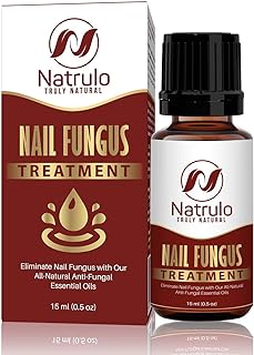 Natrulo Nail & Toenail Fungus Treatment -Natural Anti Fungal Nail Balm with Tea Tree Oil - 100% Pure Liquid HomeopathicInfection Fighter Remedy - Destroys Fungus & Restores Clear Healthy