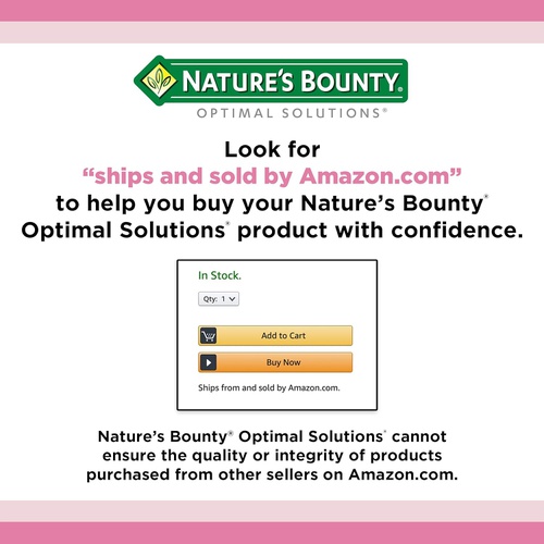  Natures Bounty Vitamin Biotin Optimal Solutions Hair, Skin and Nails Gummies, 200 Count