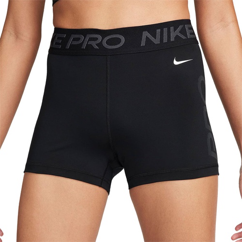 나이키 Pro Mid-Rise Graphic 3in Shorts - Womens