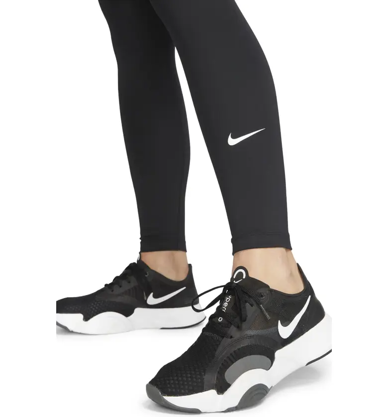 나이키 Nike Maternity Performance Leggings_BLACK/ WHITE