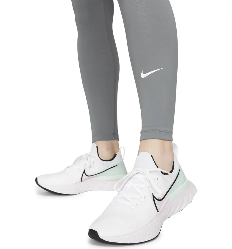 나이키 Nike Maternity Performance Leggings_SMOKE GREY/ WHITE