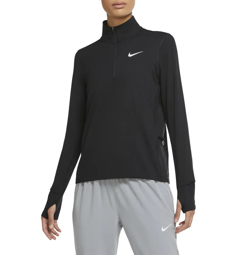Nike Element Half Zip Pullover_BLACK