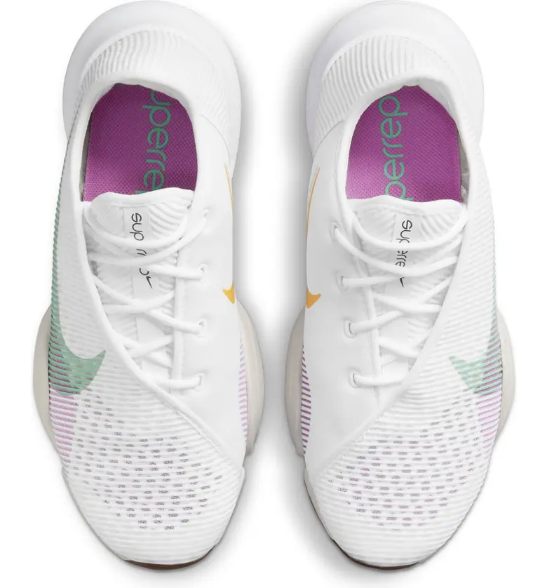 나이키 Nike Air Zoom SuperRep 2 Training Shoe_WHITE/ GREEN GLOW/ BRONZE