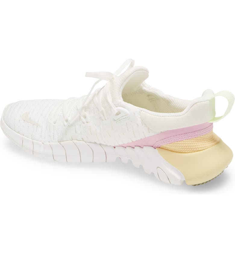 나이키 Nike Free RN 5.0 2021 Running Shoe_SUMMIT WHITE/ PLATINUM TINT