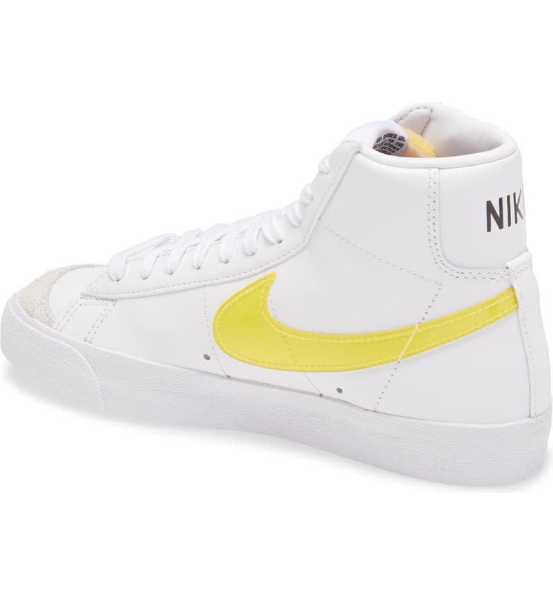 나이키 Nike Blazer Mid 77 SE Sneaker_WHITE/ YELLOW/ ORANGE/ BLACK