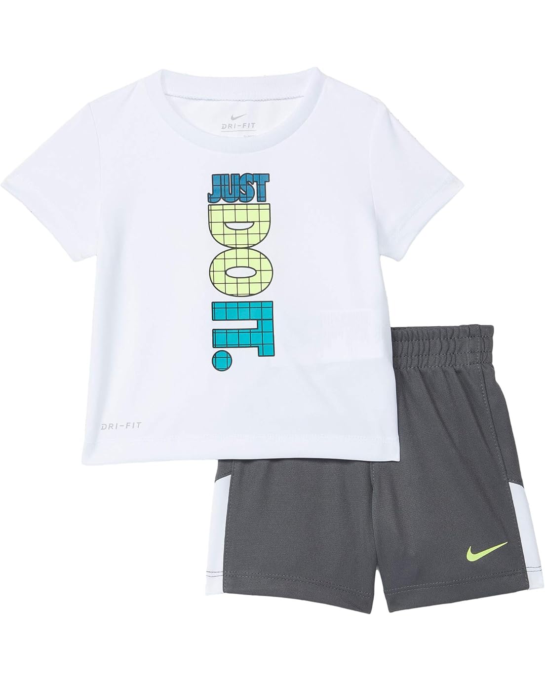 Nike Kids Just Do It Graphic T-Shirt and Shorts Two-Piece Set (Toddler)