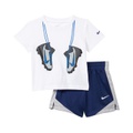 Nike Kids Sport Footwear Graphic T-Shirt and Shorts Two-Piece Set (Little Kids)