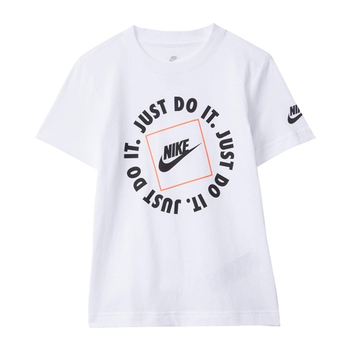 나이키 Nike Kids Just Do It Box Graphic T-Shirt (Little Kids)