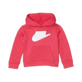 Nike Kids Sueded Fleece Iridescent Logo Pullover Hoodie (Toddler)