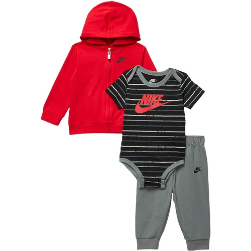 나이키 Nike Kids Just Do It Stripe Three-Piece Pants Set (Infant)