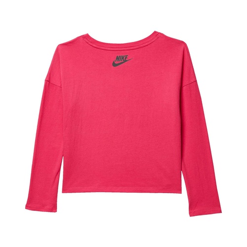 나이키 Nike Kids Sport Daisy Long Sleeve T-Shirt (Toddler/Little Kids)