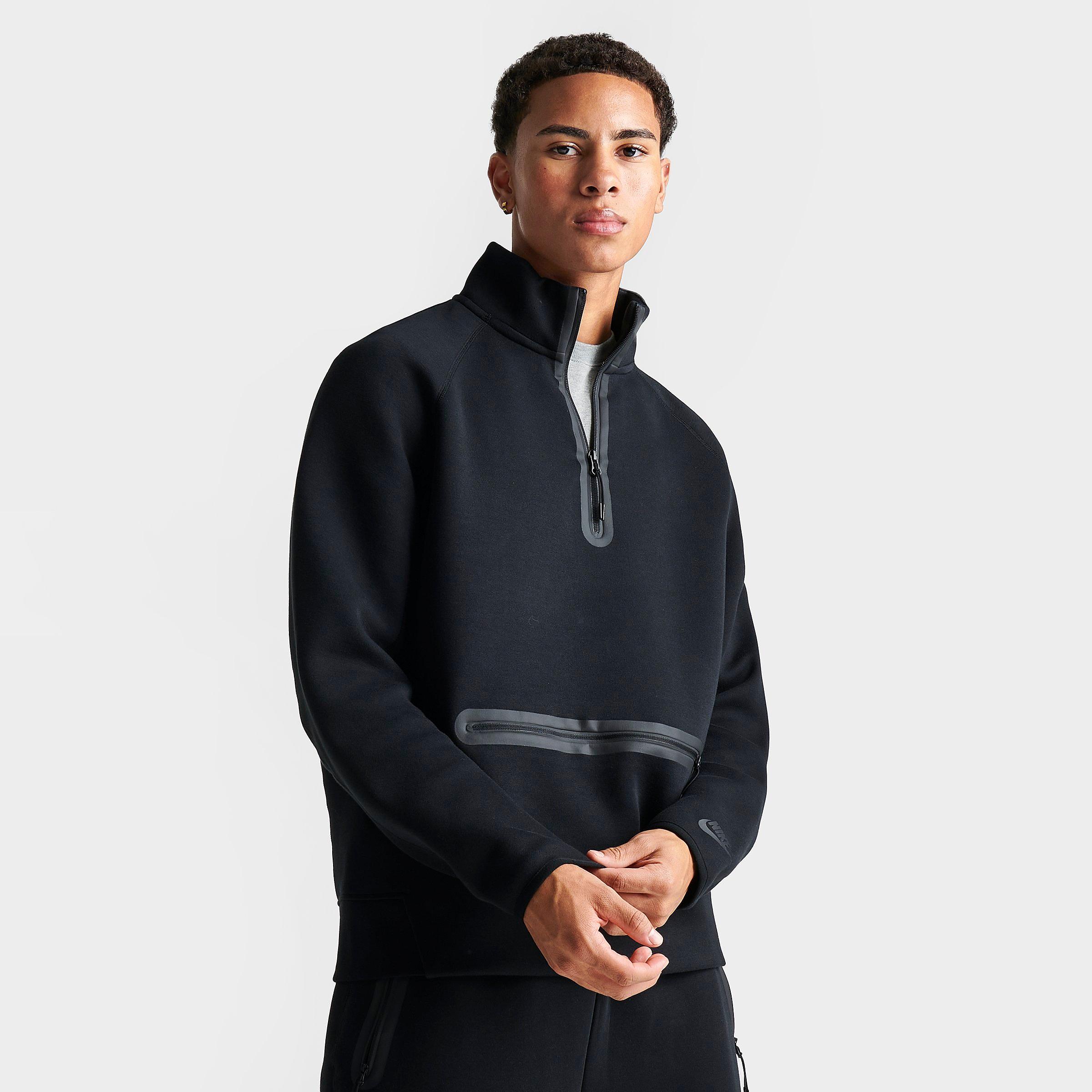 Mens Nike Tech Fleece Half-Zip Sweatshirt