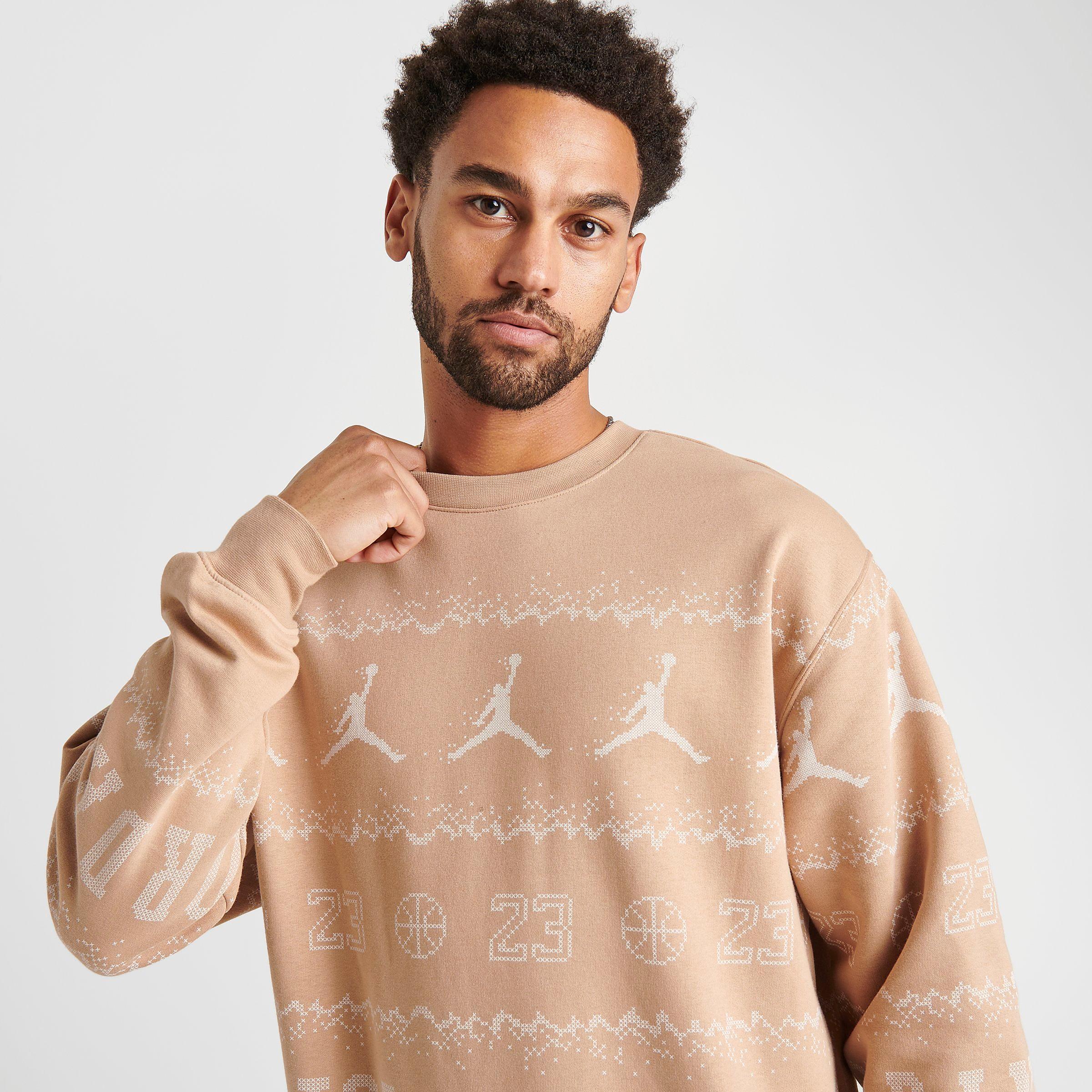 나이키 Jordan Essentials Holiday Festive Fleece Crewneck Sweatshirt