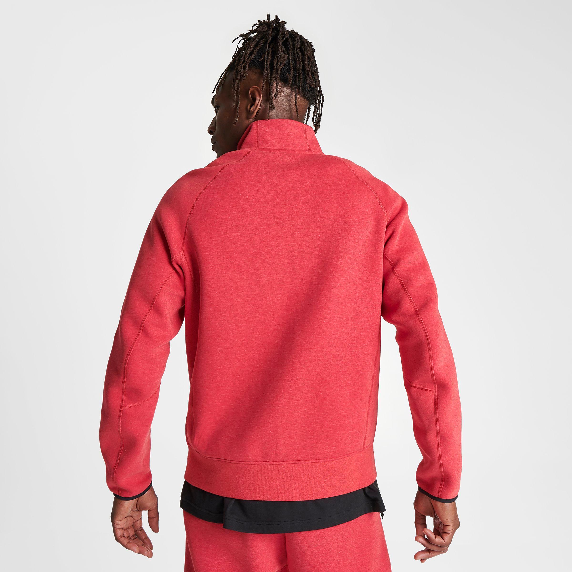나이키 Mens Nike Tech Fleece Half-Zip Sweatshirt