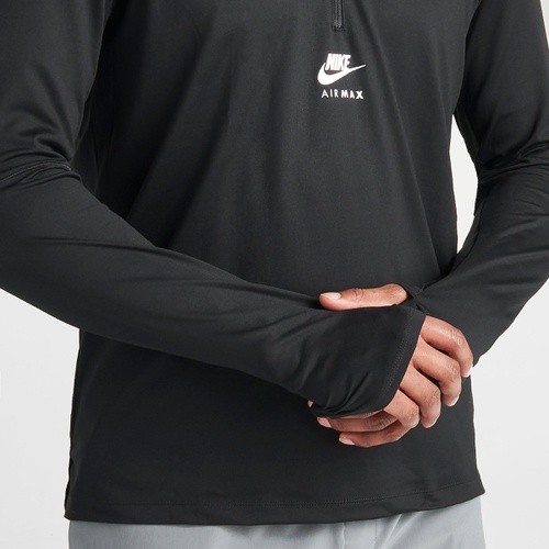 나이키 Mens Nike Sportswear Air Max Half-Zip Top