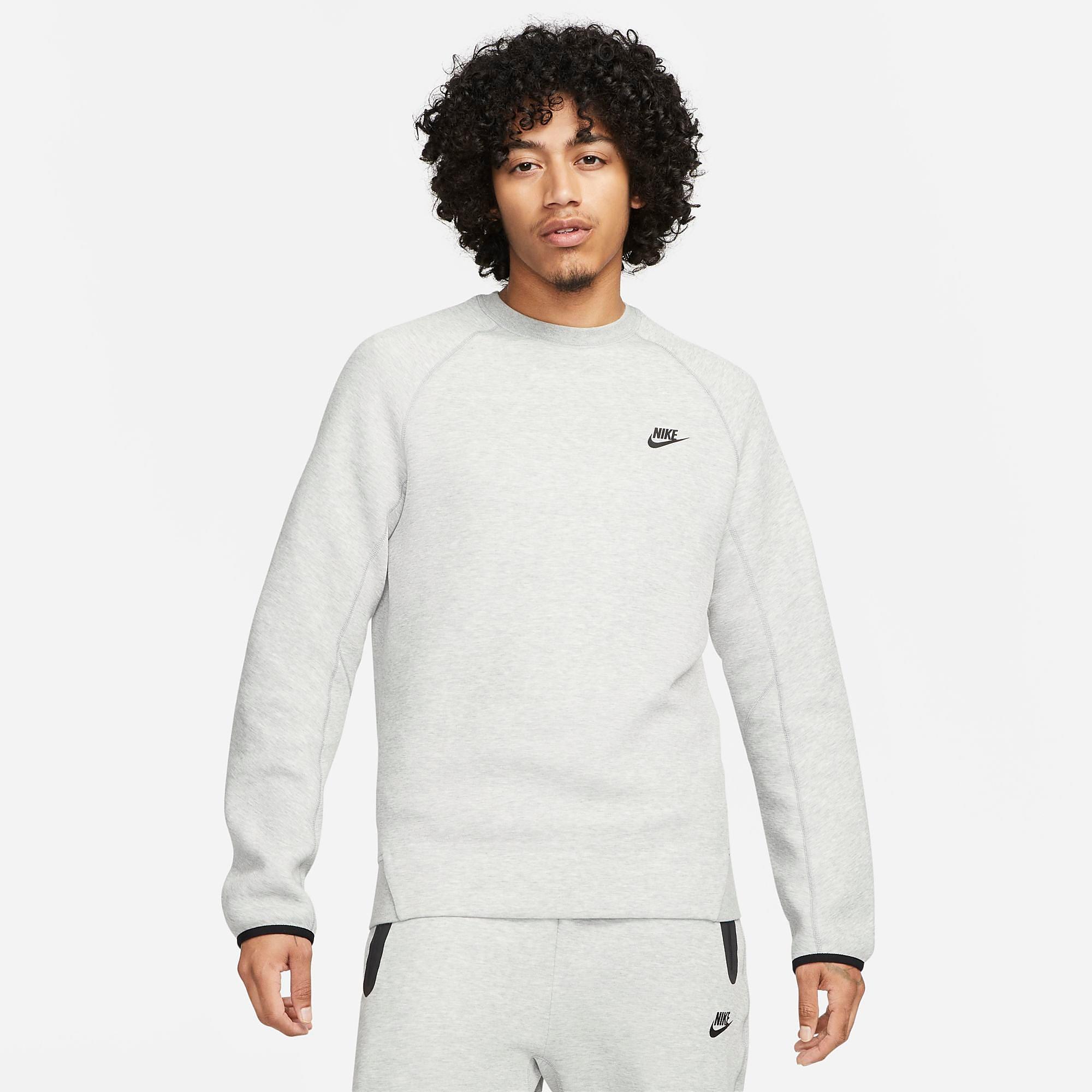 Mens Nike Sportswear Tech Fleece Crew Sweatshirt