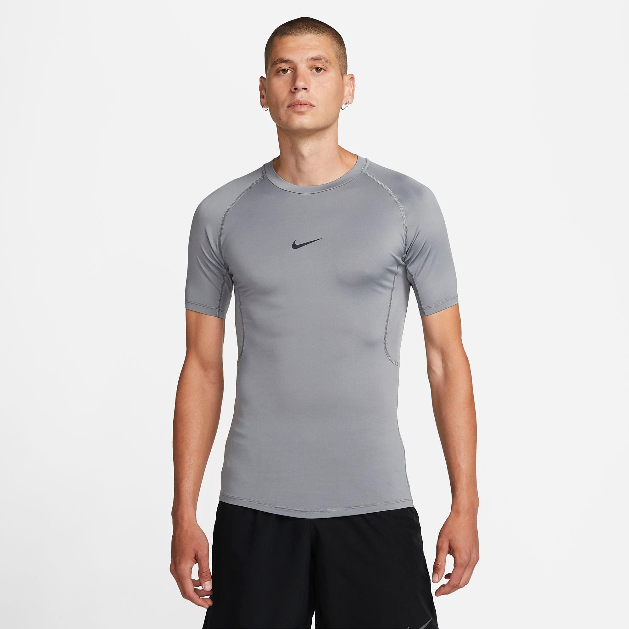 Mens Nike Pro Dri-FIT Tight Short-Sleeve Fitness Top