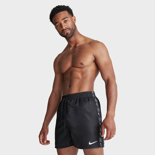 나이키 Mens Nike Volley 5-Inch Logo Tape Swim Shorts