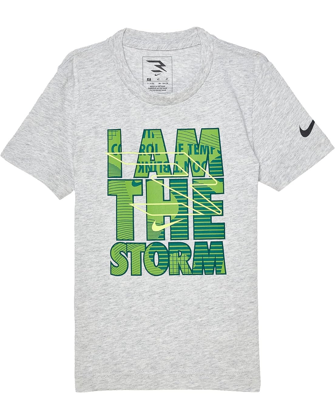Nike 3BRAND Kids I Am The Storm Tee (Toddler)