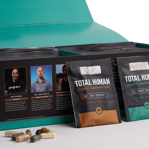  ONNIT Total Human Day and Night Vitamin Packs for Men and Women, 30-Day Supply - Adult Multivitamin