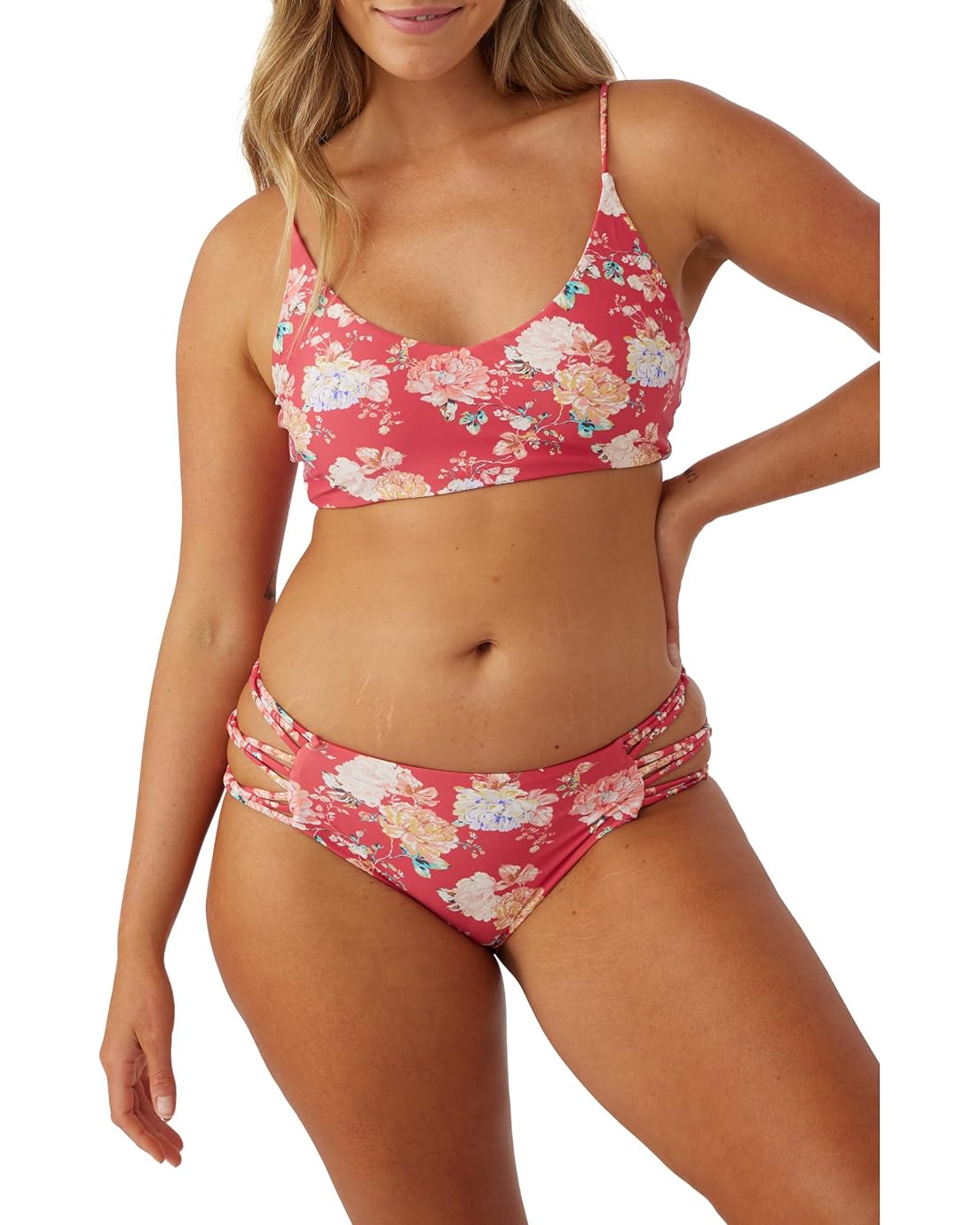 ONeill Stella Floral Middles Top