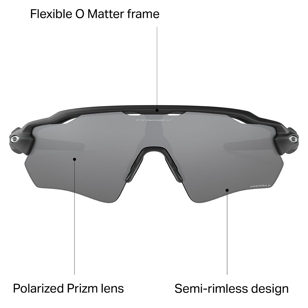 오클리 Oakley Radar EV Path Prizm Polarized Sunglasses - Accessories