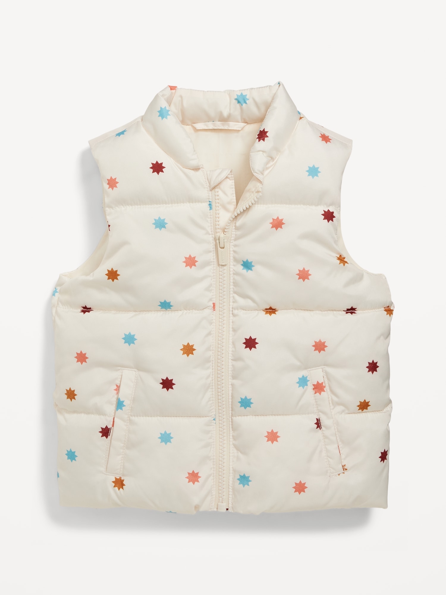 Water-Resistant Frost Free Puffer Vest for Toddler Girls