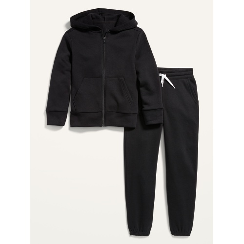 올드네이비 Gender-Neutral Zip Hoodie & Jogger Sweatpants Set for Kids Hot Deal