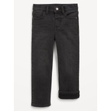 Built-In Warm Straight Jeans for Toddler Boys
