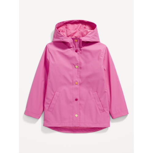 올드네이비 Water-Resistant Snap-Front Jacket for Girls Hot Deal