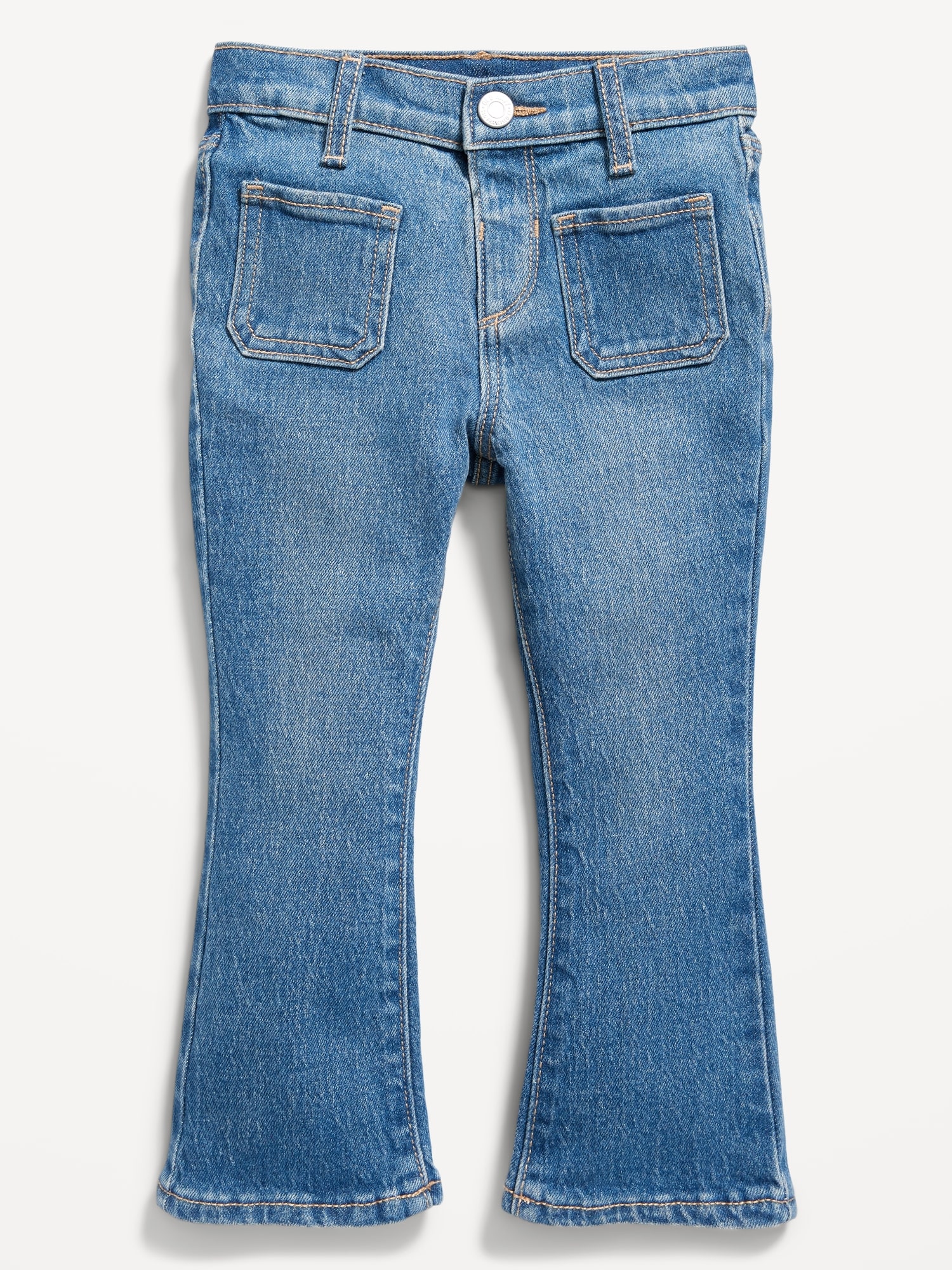 올드네이비 High-Waisted Flare Jeans for Toddler Girls