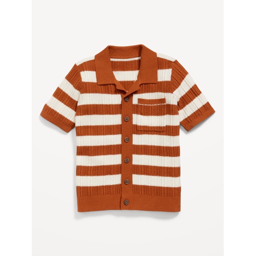 올드네이비 Striped Button-Front Pocket Sweater for Toddler Boys