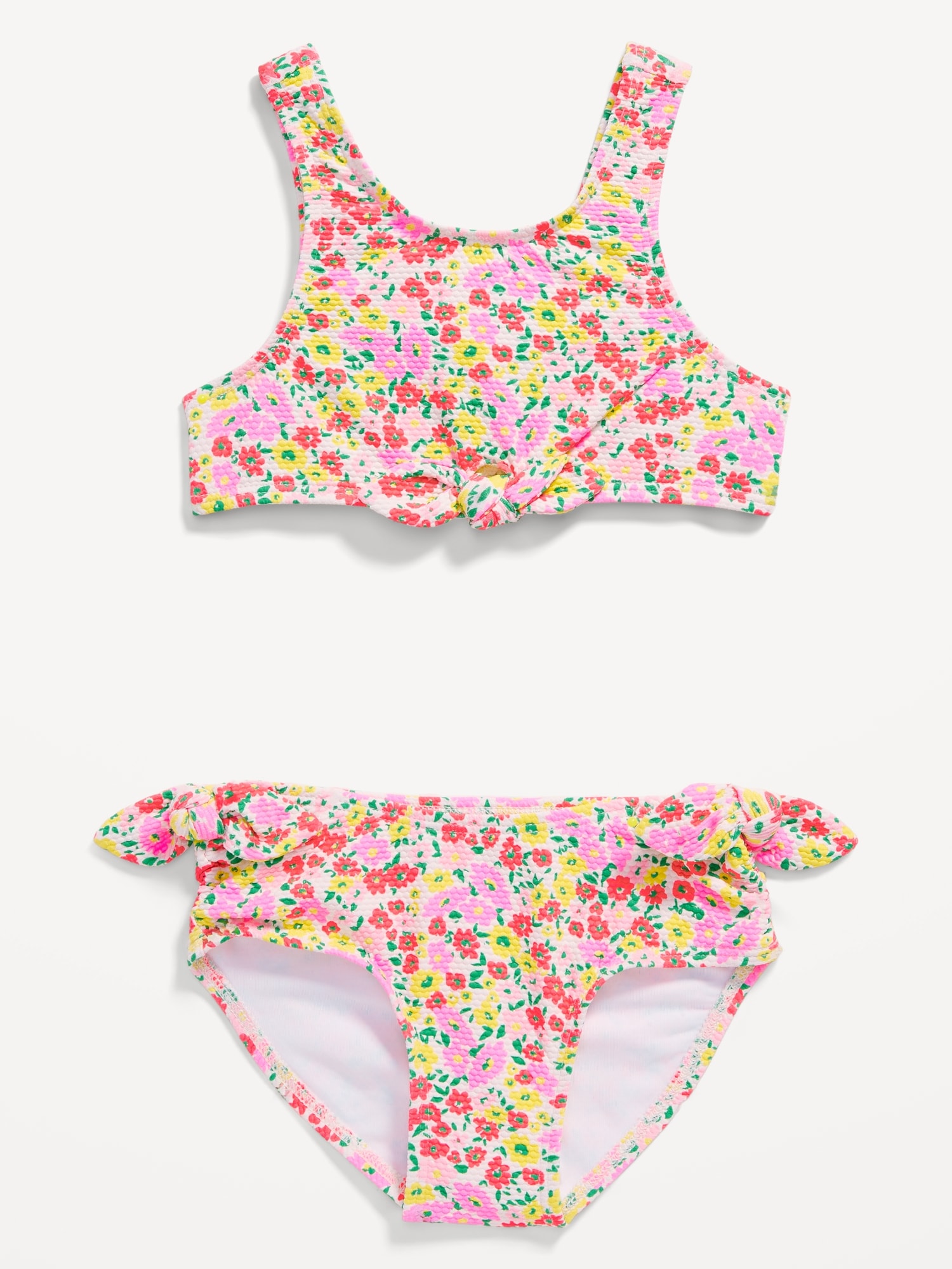 올드네이비 Printed Tie-Front Bikini Swim Set for Toddler Girls