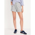 Extra High-Waisted Terry Shorts -- 3-inch inseam
