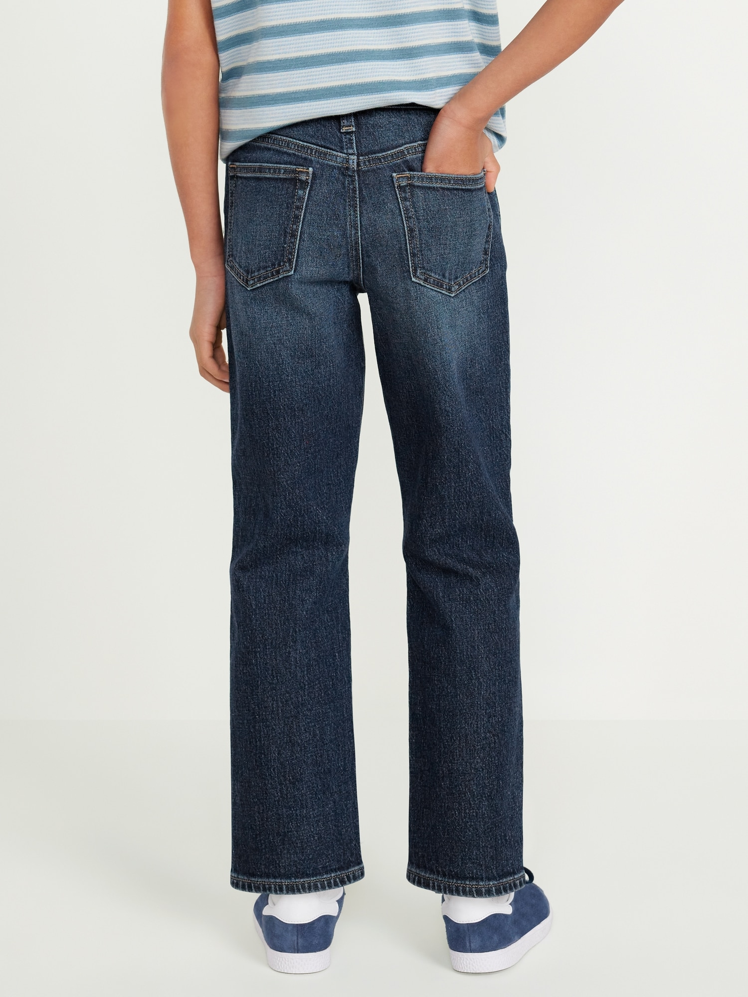 올드네이비 Built-In Flex Loose Straight Jeans for Boys