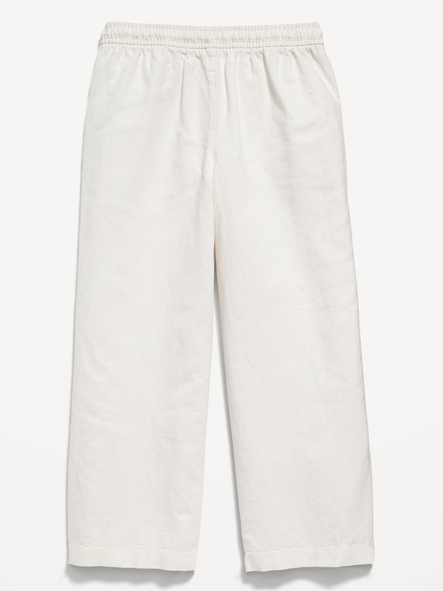 올드네이비 Loose Drawstring Linen-Blend Pants for Girls